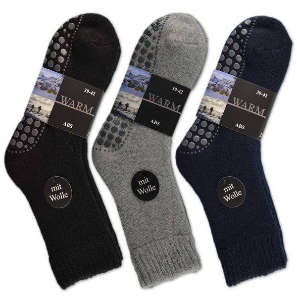 ABS Socken mit Wolle