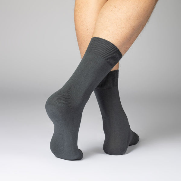 10 Paar Socken 100% Baumwolle ohne Naht und ohne Gummidruck Damen & Herren (10600)