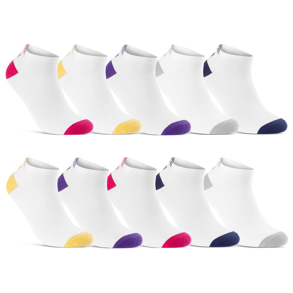 Sneakersocken Wellness Farbmix Weiß