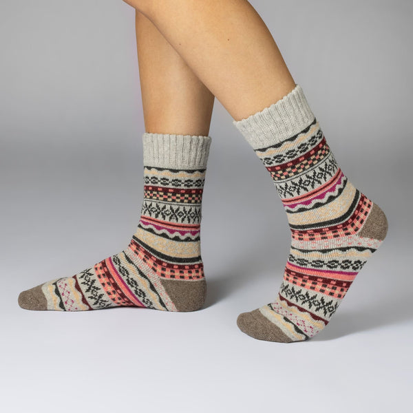 Wollsocken Andenstyle