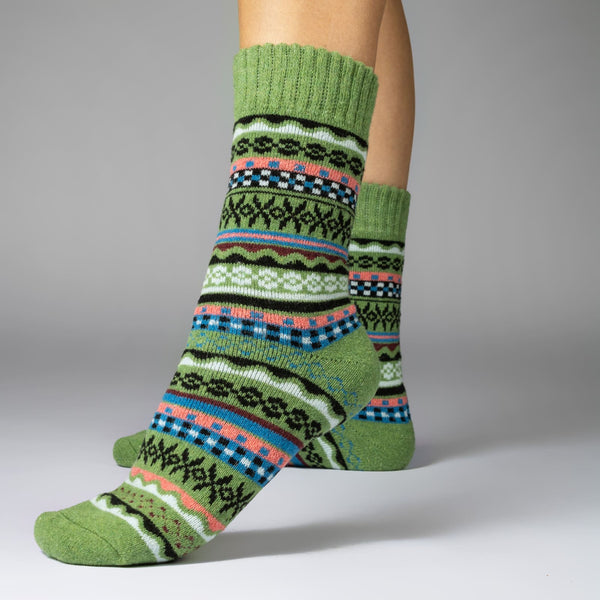 Wollsocken Andenstyle