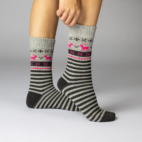 6 | 12 Paar THERMO Socken mit Innenfrottee Damen (38202)