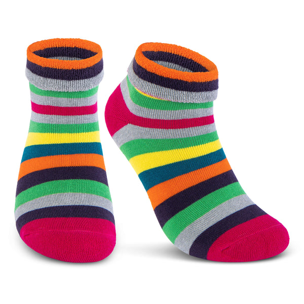 2 | 4 | 6 Paar THERMO Socken mit Innenfrottee Damen Umschlagsocken (12790)