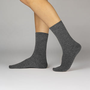 10 Paar Exclusive Socken aus gekämmter Baumwolle mit Komfortbund Herren & Damen (70101T)