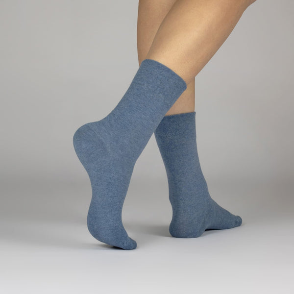 Exclusive Paar mit aus & Damen – Komfortbund Herren gekämmter Baumwolle Socken Sockenkauf24 10
