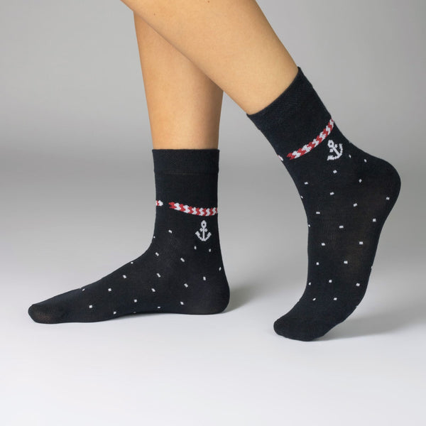 Damen-Socken Maritim