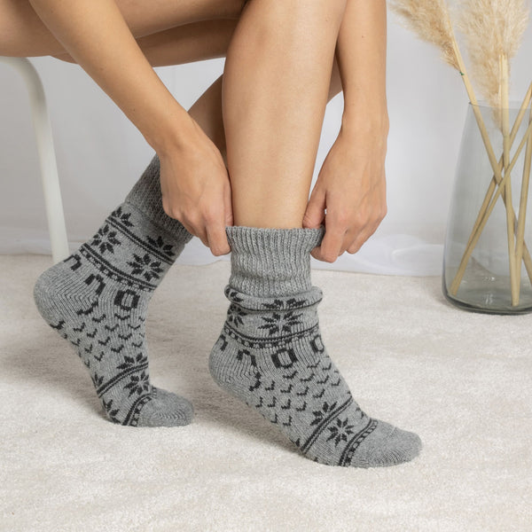 Wintersocken aus Wolle