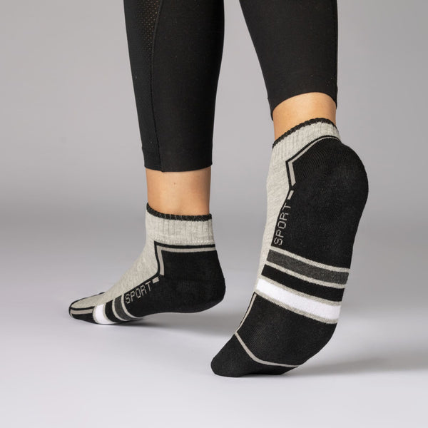6 | 12 Paar Sport Sneaker Socken mit Frotteesohle Damen & Herren (16215/20)