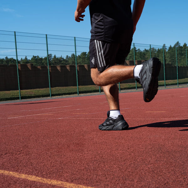 Quarter Sportsocken mit Frotteesohle