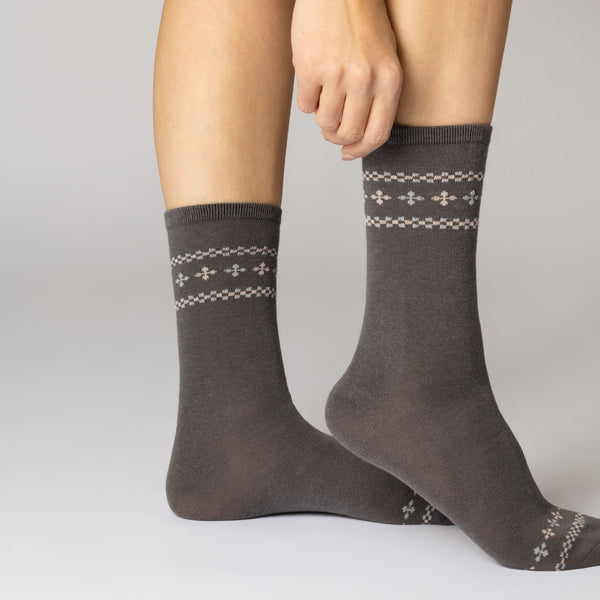 Damen-Socken Mehrfarbig