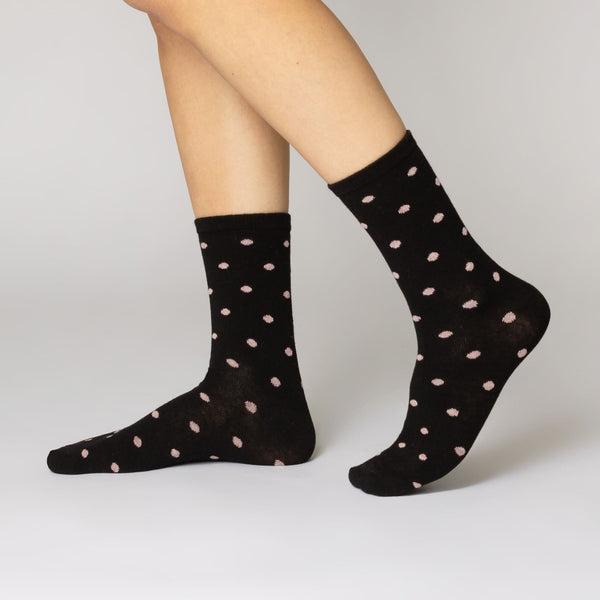 10 Paar Damen Socken Mehrfarbig Streifen Punkte Herzen Baumwolle (34974/2)