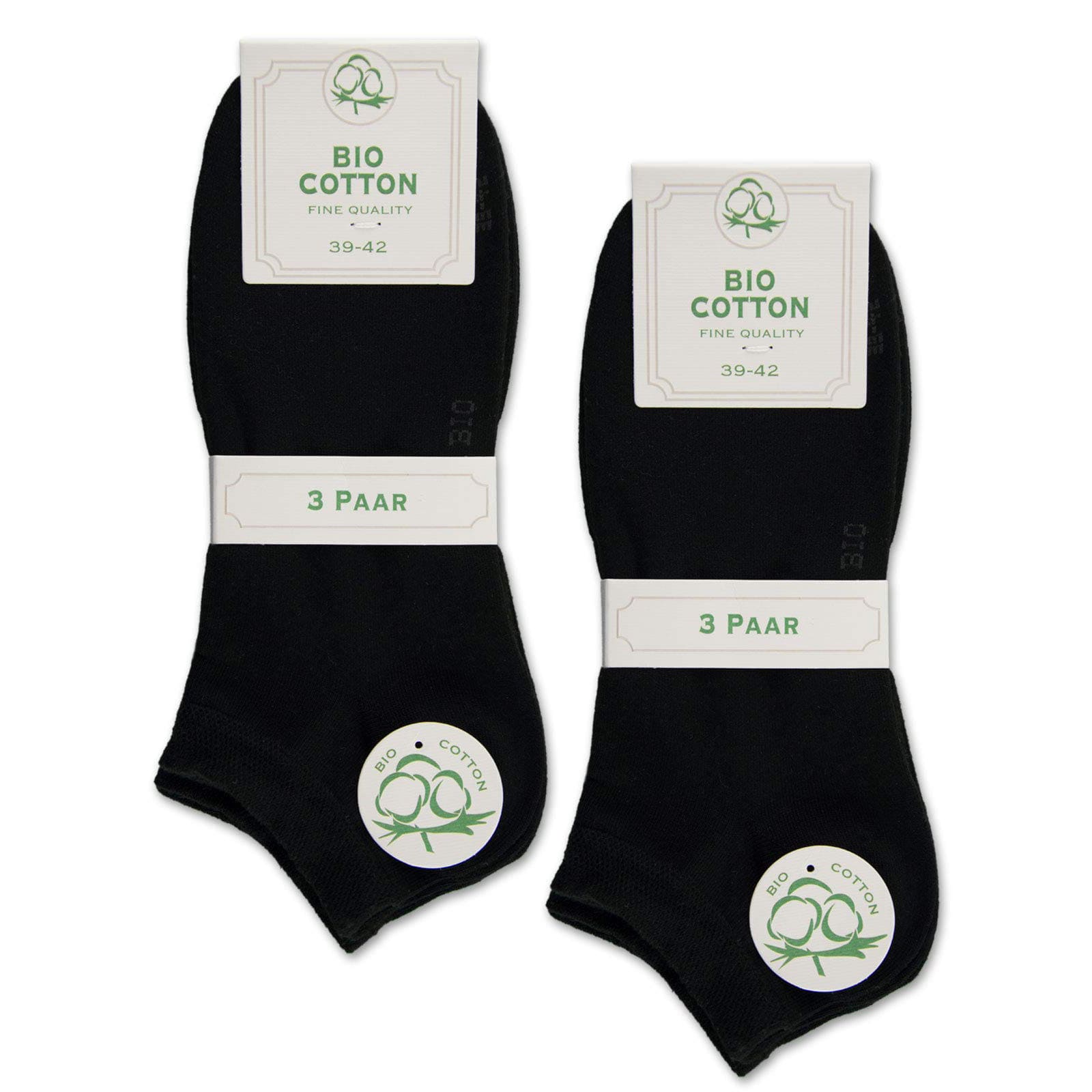 Sneakersocken aus Bio-Baumwolle